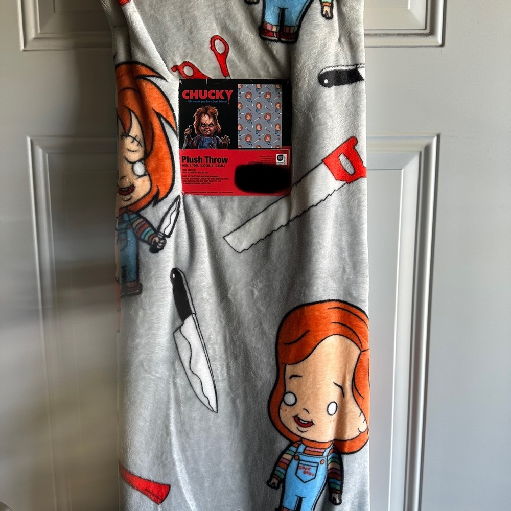Chucky Halloween Blanket
